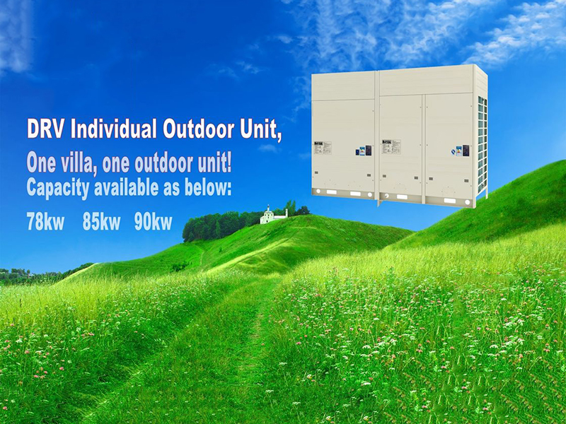fabrica de China de acondicionador de aire VRF | inversor de CC Fuera de unidades de puerta tipo modular|34HP 95KW